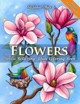 Flowers Coloring Book (white background) - Stefania Miro