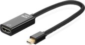 SVH Company Mini Displayport naar HDMI Kabel Adapter – Ondersteunt 2K en 4K Ultra HD - Thunderbolt 2 – Zwart