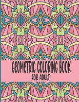 Geometric Coloring Book For Adult