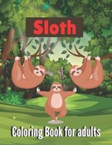 Sloth Coloring Book for adults