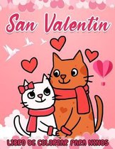 San Valentin libro de colorear para ninos