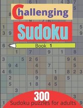 Challenging sudoku book 1