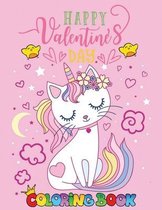 Happy Valentine's Day coloring book