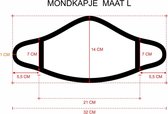 "Metallica" Mondkapje | Maat L (volwassenen) | Hard Rock | Wasbaar | Niet-Medisch | Katoen | Herbruikbaar