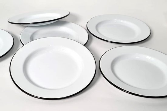 emailledesign® Servies borden set 5 stuks - cm bol.com