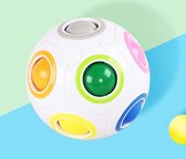 Mazara Magic Rainbow Ball, Puzzel kubus gladde magische kubus puzzel speciaal speelgoed voor kinderen en volwassenen