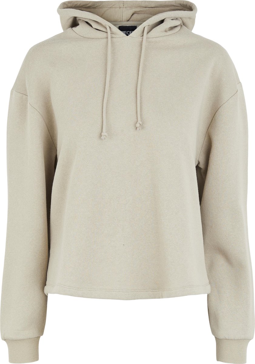 PIECES PC CHILLI LS HOODIE D2D BC Dames Trui - Maat XS