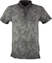 Garcia grijze polo - Maat S