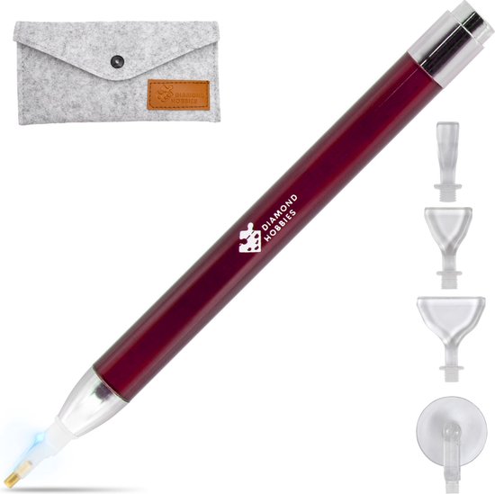 Diamond Painting Pen | Lichtpen voor Diamond Painting Volwassenen van Diamond Hobbies | Diamond Painting Accessoires