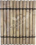 Moso Bamboe,Bamboo tuinscherm, schutting, afrastering 120 cm hoog, 90 cm breed