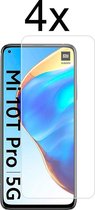 Xiaomi Mi 10T Pro screenprotector - Beschermglas Xiaomi Mi 10T Pro screen protector glas - Screenprotector Xiaomi Mi 10t pro - 4 stuks