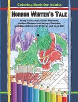 Coloring Book for Adults - Horror Winter's Tale
