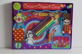 Knutseldoos / pakket - Circus piste  35 delig