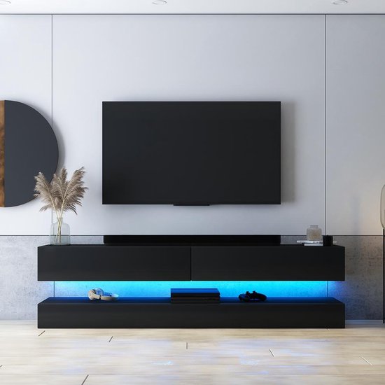 Maison's Tv meubel – Tv Kast meubel – Tv meubel – Tv Meubels – Tv meubels  zwart –... | bol.com