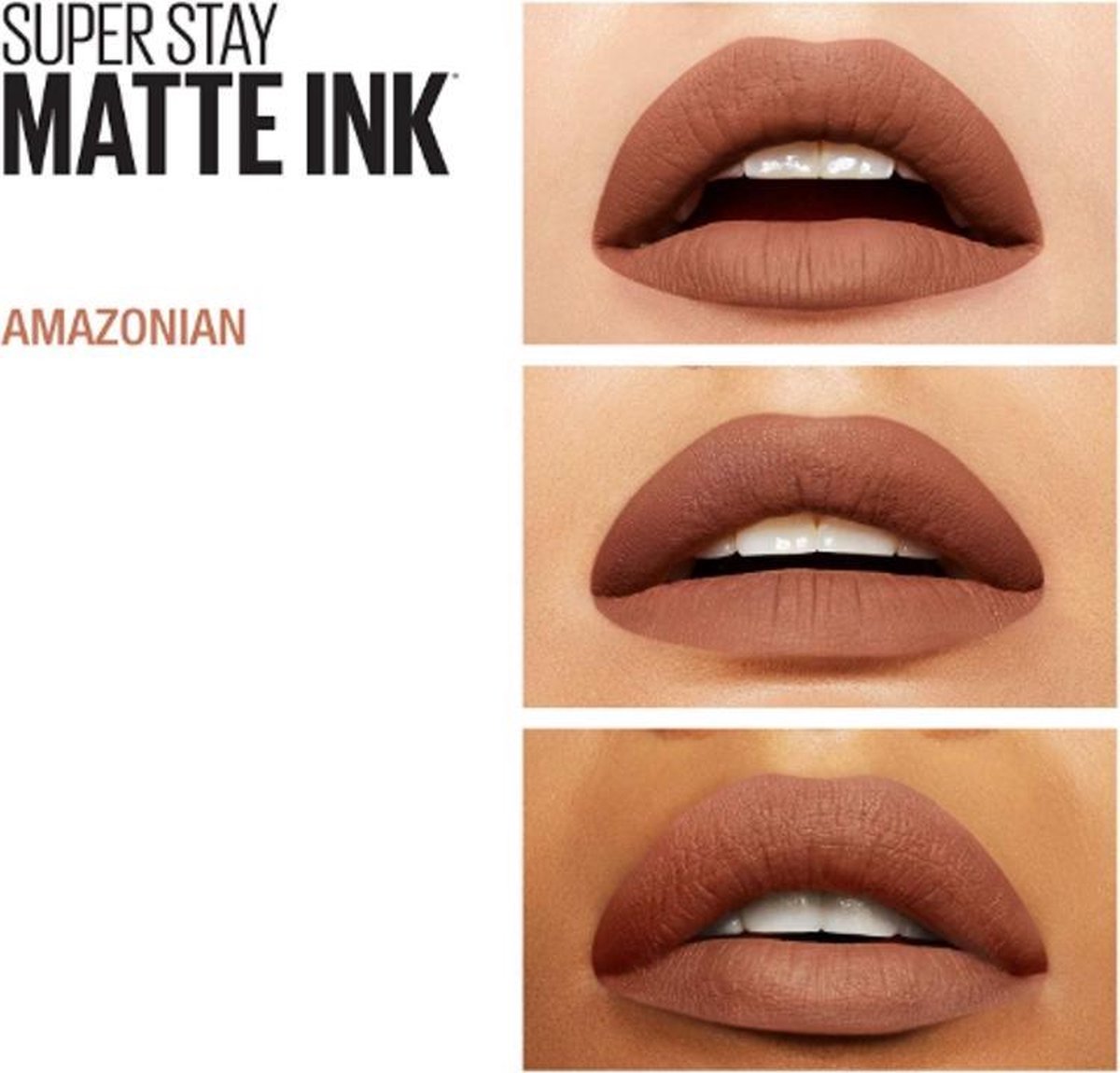 Maybelline Superstay Matte Ink Lippenstift 70 Amazonian Nude Vloeibare Matte Bol Com