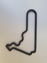 F1 circuit muurdecoratie / Mexico / wanddecoratie / formule 1 / race / F1 circuit Autódromo Hermanos Rodríguez. / 2020 / Circuit Mexico