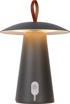 Lucide LA DONNA Tafellamp Buiten - Ø 19,7 cm - LED Dimb. - 1x2W 2700K - IP54 - 3 StepDim - Antraciet