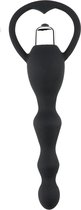 Rosebay Anaal Vibrator met Kralen - Anaal Plug - Anaal Kralen - Anaal Dildo - Prostaat Vibrator Mannen - Vibrators voor Vrouwen - Zwart