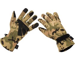 MFH High Defence - Handschoenen  -  "Soft shell"  -  Operation camo - MAAT XXL