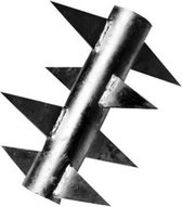 Roterende Puntenkam breed 50mm punten 120mm
