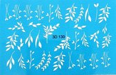 3D Waterdecal - 3D 130 White