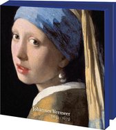 Bekking & Blitz - Wenskaartenmapje - Set wenskaarten - Kunstkaarten - Museumkaarten - 10 stuks - Inclusief enveloppen - Het meisje met de Parel - Johannes Vermeer - Collectie Mauritshuis Den Haag