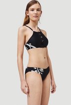 O'Neill Bikinibroekje Maoi High Hipster Bikini Bottom - Black Aop W/ White - 36