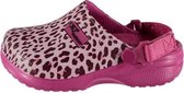 Xq Gardenwear Garden Clog Panther Filles Caoutchouc Rose Taille 29-30
