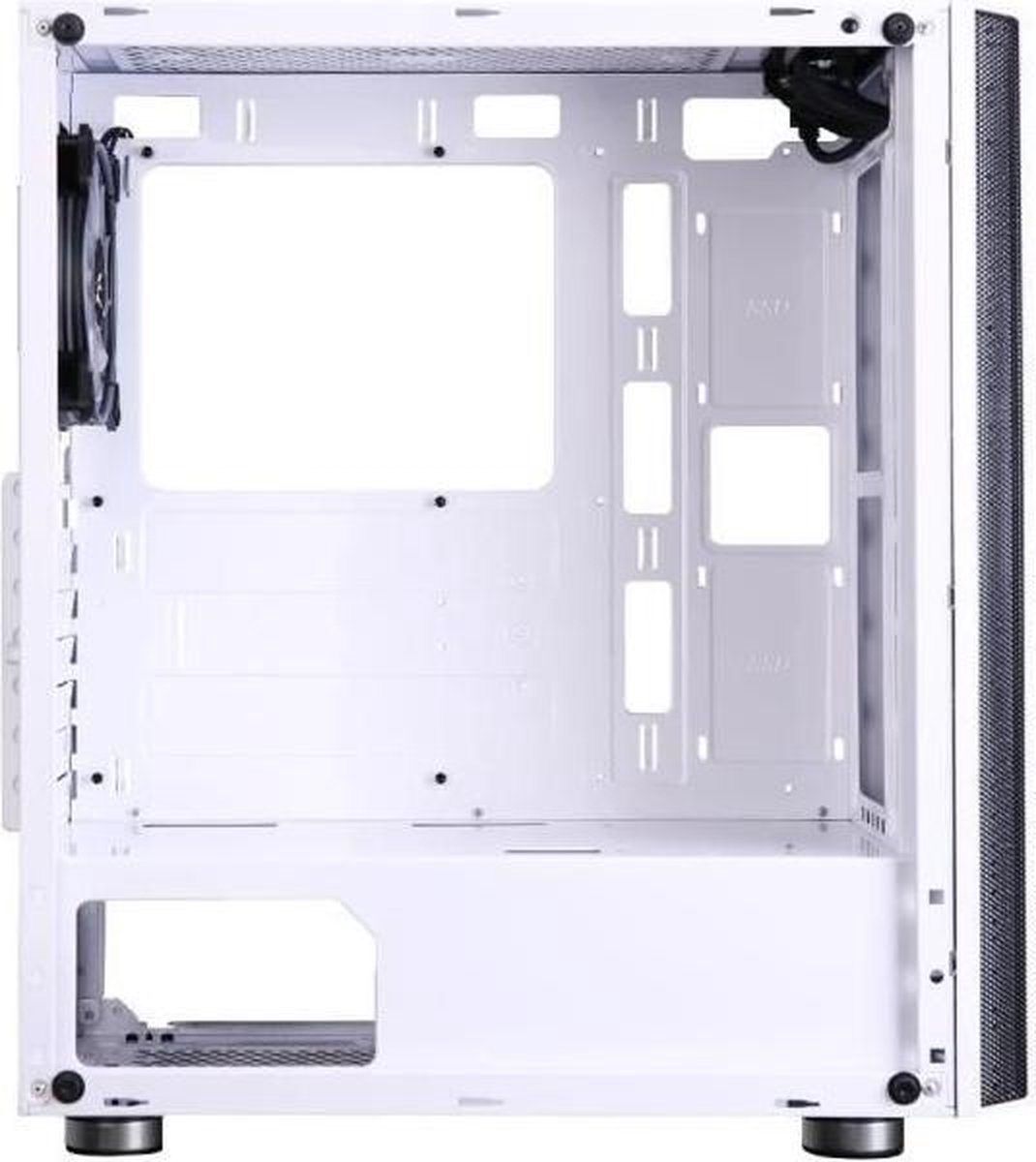 R2 White Midi-Tower Gaming-Behuizing, Behuizing (White) - afbeelding 4