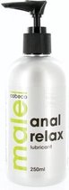 MALE - Anal Relax Glijmiddel - 250 ml - Waterbasis - Vrouwen - Mannen - Smaak - Condooms - Massage - Olie - Condooms - Pjur - Anaal - Siliconen - Erotisch