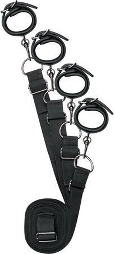 Easytoys Fetish Collection - Under Mattress Restraint Set