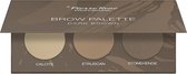 Pierre Rene - Brow Palette Eyebrow Shadow Palette 02 Dark Brown