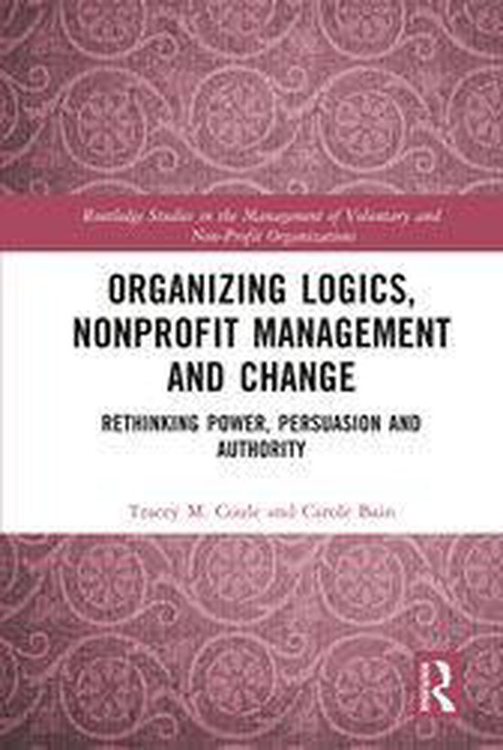 Routledge Studies in the Management of Voluntary and Non-Pro ... - cover