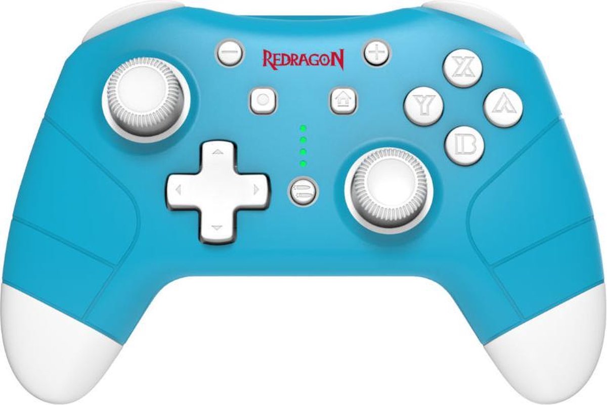 Redragon Pluto G815 Blue Switch Gaming Joystick | Dual Vibratie | NFC support (voor amiibo) | Ergonomisch comfortabele grip | Bluetooth & bedraad te gebruiken