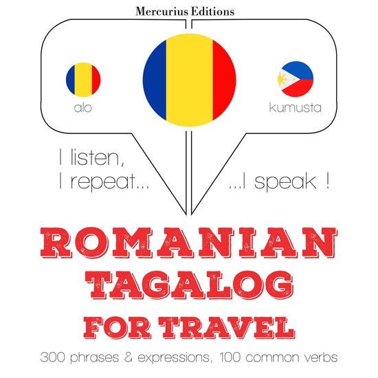 Română - tagalog: Pentru călătorie - cover