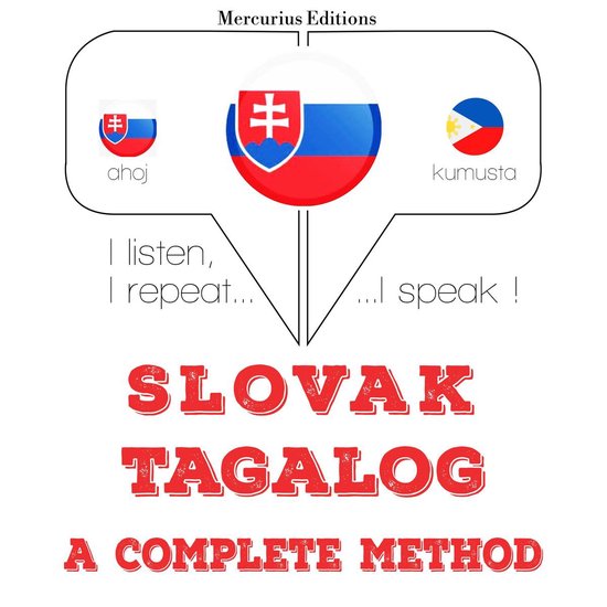 Slovenský - Tagalog: kompletná metóda - cover