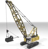 Dragline - Kraan - Graafmachine - Rupskraan - Machine - Technisch Bouwpakket - 2400 Bouwstenen- Geel - Toy Brick Lighting