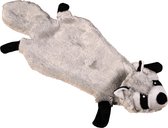 Speelgoed hond Pluche wasbeer lichtgrijs 51 cm