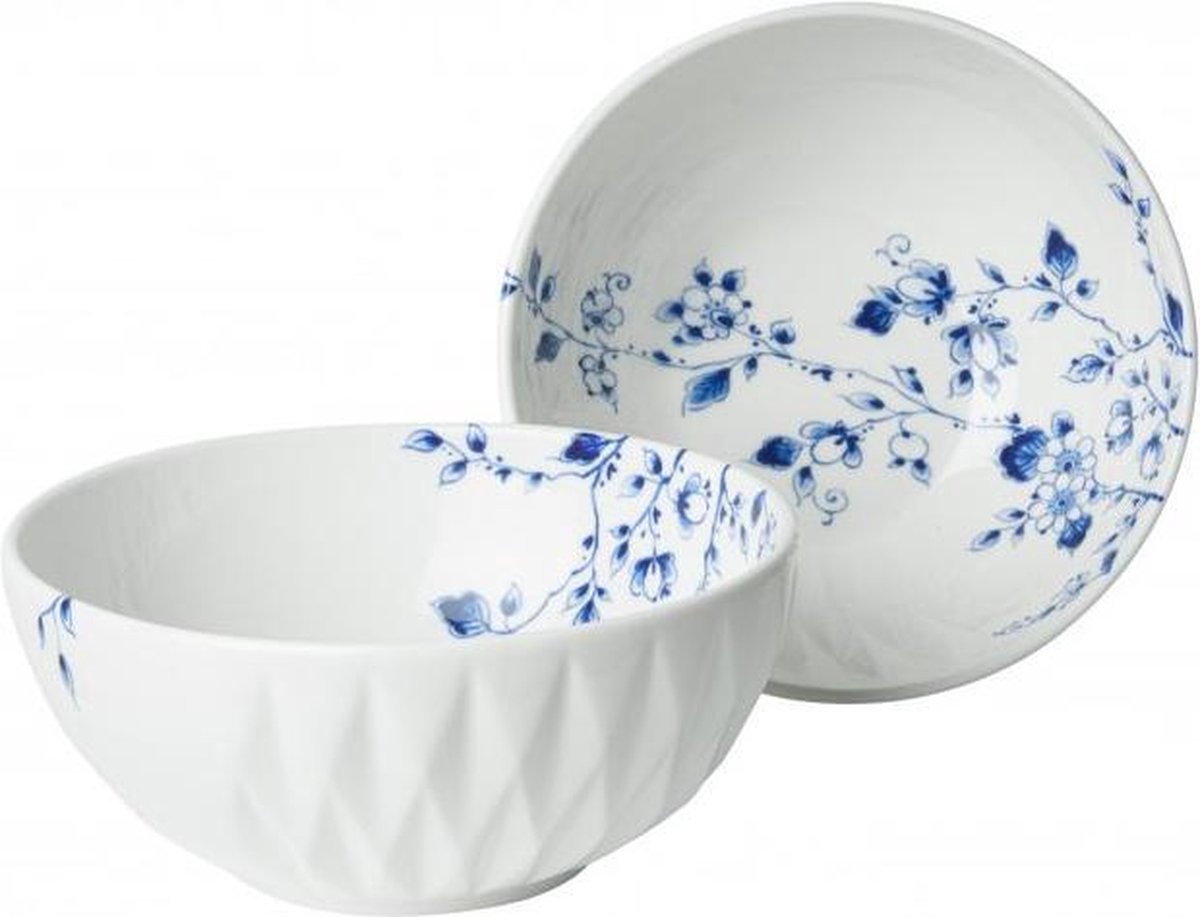 Soepkom - ø 16 cm - schaaltjes voor snacks - Delfts blauw servies