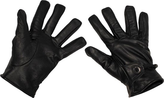 MFH - Western handschoenen - Leer - Zwart - MAAT S | bol.com