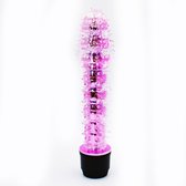 Drill King - studded vibrator - 17cm - 10 standen - G spot en clitoris Stimulator - ribbel stimulatie