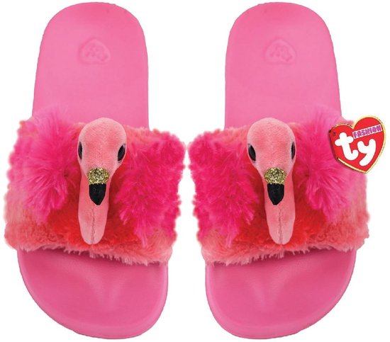 TY Fashion Slippers Flamingo Gilda Maat 36-38