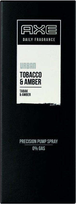 Axe Daily Fragrance Urban - Tobacco & Amber - 6 x 100 ml