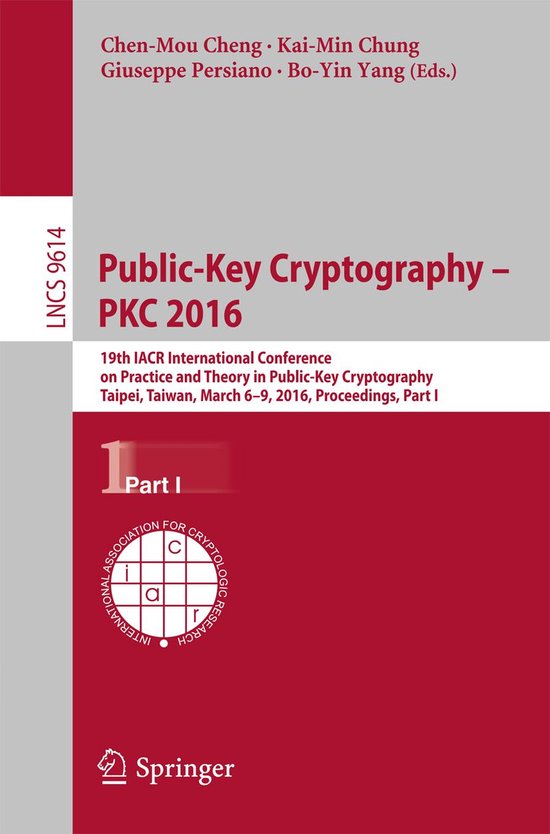 Springer Nature Proceedings Computer Science 1 - Public-Key  ... - cover