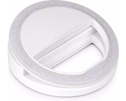 Selfie Ring Light Clip - Wit