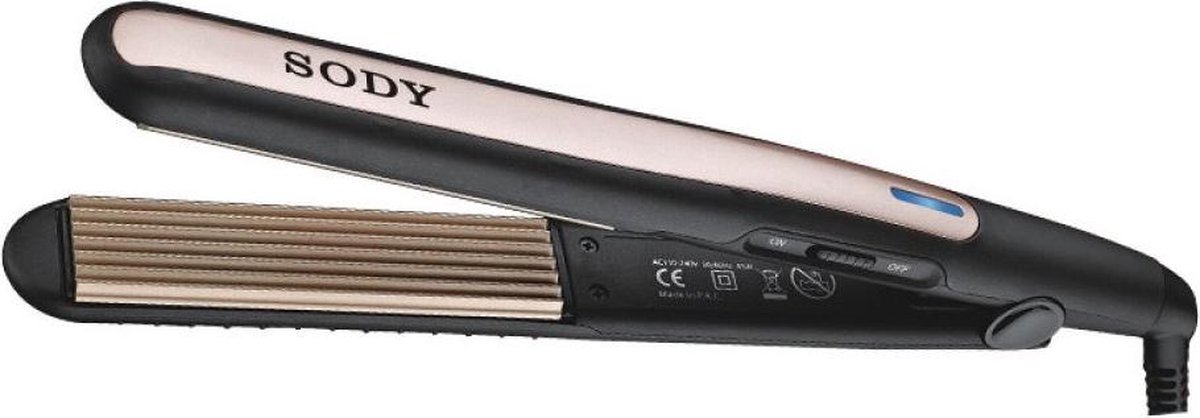 SODY SD5011 Hair crimper - Krultang - Hair waver - Wafeltang - Sody