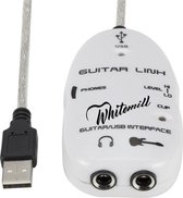 Gitaar naar USB Converter - Audio Interface USB - Gitaar naar PC/MAC - Gitaar naar Computer Kabel - Accessoires - Jack naar USB - Jack naar Computer