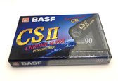 Audio Cassette Tape BASF 90 CS II Chrome Super  / Uiterst geschikt voor alle opnamedoeleinden / Sealed Blanco Cassettebandje / Cassettedeck / Walkman / BASF cassettebandje.