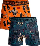 Muchachomalo - Boxershort Heren  - 2 pack  - Sports - GRATIS keychain - Maat XXL