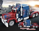 Peterbilt - Amerikaanse truck - Vrachtwagen - Technisch Bouwpakket- Creator- 850 bouwstenen - Toy Brick LightingÂ® - Compatible met grote merken